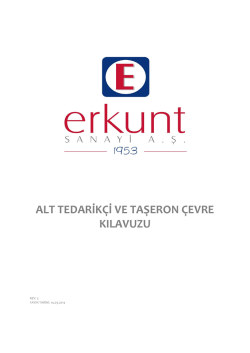 İndir - Erkunt Sanayi
