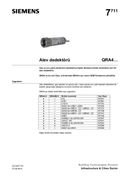 7711 Alev dedekt&ouml;r&uuml; QRA4&hellip;