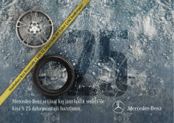 MB Lastik-Jant Brosur - Mercedes-Benz