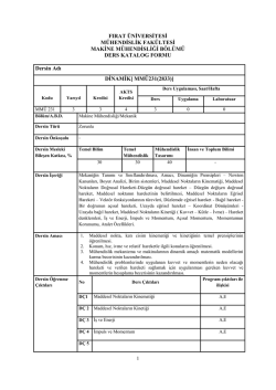 Dinamik - Portal - Fırat &Uuml;niversitesi