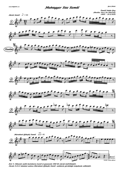 Saz Sem&acirc;&icirc; - Neyzen.com