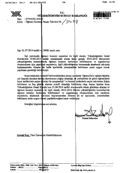 Se&ccedil;im takvimi değişikliği hakkındaki &uuml;st yazıyı indirmek i&ccedil;in tıklayınız.