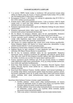 D-SMART KAMPANYA ŞARTLARI &bull; 2 ay ucretsiz