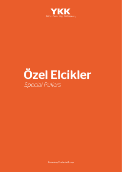 &Ouml;zel Elcikler - Sefa Fermuar