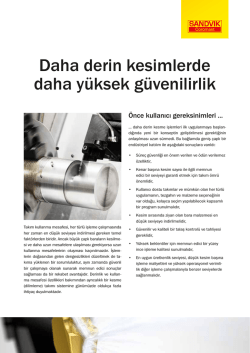 Daha derin kesimlerde daha yüksek güvenilirlik
