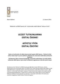 afiyetle yiyin dijital ödeyin!