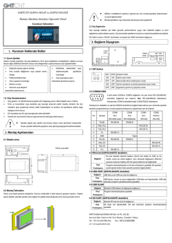 GOP41-043AT - GMT End&uuml;striyel Elektronik