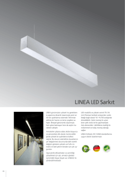 LINEA LED Sarkıt