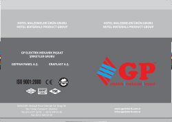 hotel temizlik &uuml;r&uuml;nleri - GP Elektrik Mekanik İnşaat