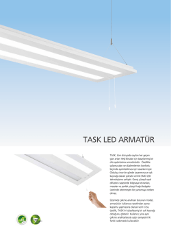 TASK LED ARMAT&Uuml;R