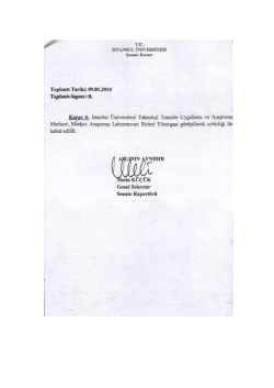 Hakkımızda - İstanbul TTM