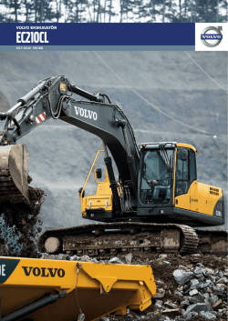 EC210CL - iş makinaları yedek par&ccedil;a