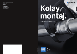 Geberit Temin Sistemleri