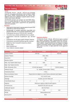 THYRICON Standart Seri (1P3.20 - 1P2.20