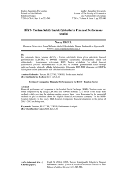 Tam Metin(PDF) - Karatekin &Uuml;niversitesi İktisadi ve İdari Bilimler