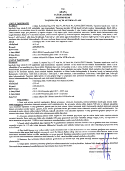 T.C. AD ANA 14. ICRA DAIRJESi 2013/9269 ESAS Mustafa Umut