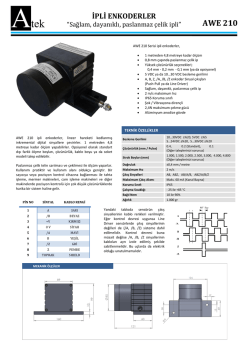 awe 210 ipli enkoderler