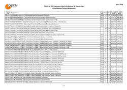 TABLO-3B. YGS Sonucuna G&ouml;re Ek Yerleştirme İle &Ouml;ğrenci Alan
