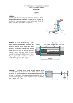YT&Uuml; GEMİ İNŞAATI VE DENİZCİLİK FAK&Uuml;LTESİ 2013-2014