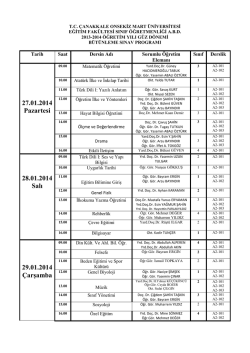 eğitim fak&uuml;ltesi sınıf &ouml;ğretmenliği a