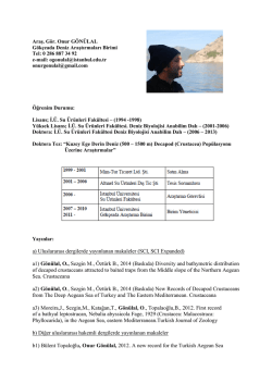 Arş. G&ouml;r. Dr. Onur G&Ouml;N&Uuml;LAL
