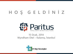 H  O  Ş G  E  L  D  İ N İ Z - Paritus