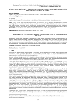 Dumlupınar &Uuml;niversitesi Sosyal Bilimler Dergisi / Dumlupınar