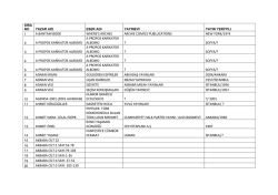 Envanter Listesi (PDF) - Neşe ve Karikatür Müzesi