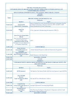 Conference programme