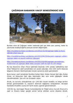 cagirganbaba - WordPress.com