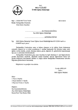 Ayrıntılar İ&ccedil;in Tıklayınız