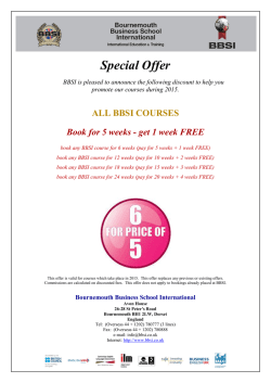 Special Offer