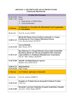 ARICILIK ve ARI ÜRÜNLERİ AR