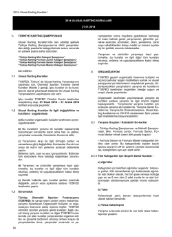 TÜRKİYE OTOMOBİL SPORLARI FEDERASYONU