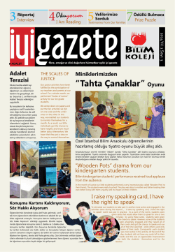 Sayı 3 - Bilim Koleji