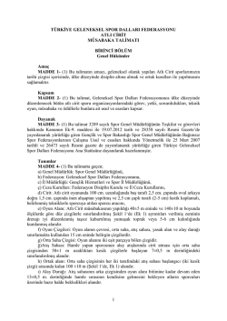 Geleneksel Dalları Federasyonu