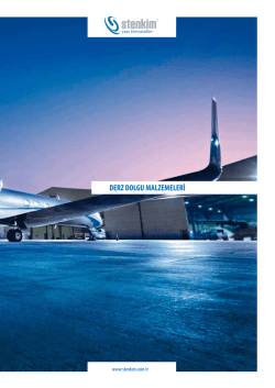 Derz Dolgu Malzemeleri Katalog