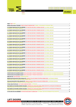 Teknik Katalog - Mekisan Asans&ouml;r