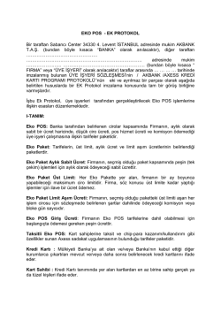 EK PROTOKOL