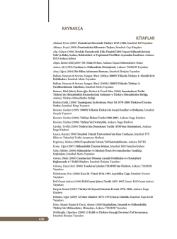 KAYNAK&Ccedil;A KİTAPLAR - İnşaat M&uuml;hendisleri Odası