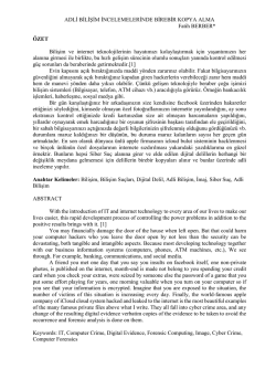 İndir (PDF, 923KB) - Siber Su&ccedil;ları &Ouml;nleme