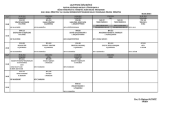 HACETTEPE &Uuml;NİVERSİTESİ M&uuml;d&uuml;r Do&ccedil;. Dr.Mehmet ALTIN&Ouml;Z