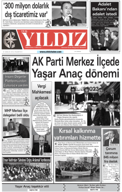 G&uuml;nl&uuml;k Gazetenin Tamamını Okumak İ&ccedil;in TIKLAYIN