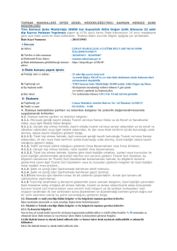 SAMSUN MERKEZ ŞUBE M&Uuml;D&Uuml;RL&Uuml;Ğ&Uuml; Tmo Samsun Şube