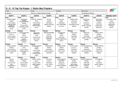 18.06.2014 - Antalya Tenis İhtisas ve Spor Kul&uuml;b&uuml;