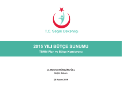 C- Halk Sağlığı Hizmetleri