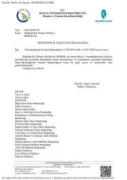 Başbakanlık İletişim Merkezi (BİMER) hk.