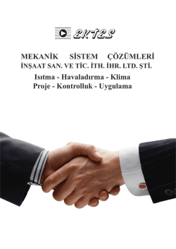 katalog son hali.cdr - Ektes Mekanik LTD. ŞTİ.