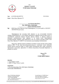 H.BOYU &Ouml;ĞR.TV-İL YAZISI - mut il&ccedil;e mill&icirc; eğitim m&uuml;d&uuml;rl&uuml;ğ&uuml;