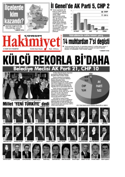 31 mart.qxd - &Ccedil;orum Hakimiyet Gazetesi
